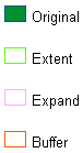 extent expand buffer legend